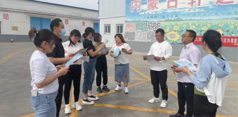 普法先行，服務發展——五原縣自然資源局開展“法制宣傳進企業，法律咨詢服務”活動